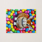 Puzzle Lapin mou et jellybeans (Horizontal)