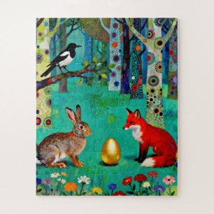 Puzzle Lapin, Pie et Renard et “Le Chemin du Partage”