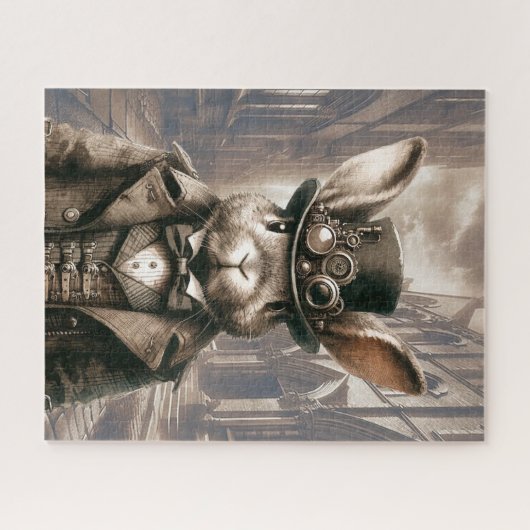 Puzzle Lapin Steampunk (Horizontal)