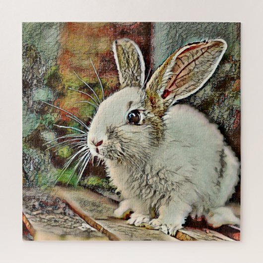 Puzzle lapin toony (Vertical)
