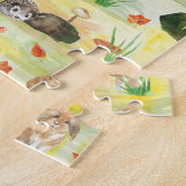 Puzzle Lapin Woodland, Hérisson (Côté)