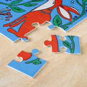 Puzzle Lapins d'art populaire (Côté)