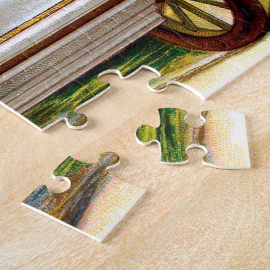 Puzzle Lapins de Pâques dans l'automobile (Côté)