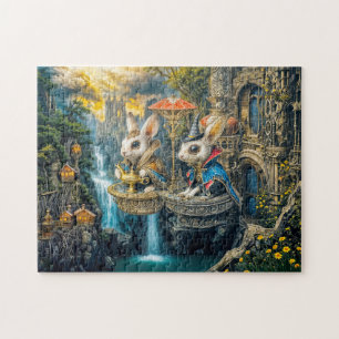 Puzzle Lapins magiques steampunk
