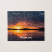 Puzzle Lapland sunset (Horizontal)