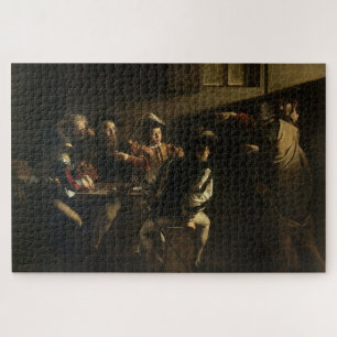 Puzzle L'appel de Saint Matthieu - Maître du Caravaggio