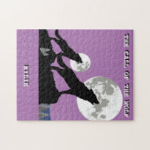 PUZZLE "L'APPEL DU LOUP" PERSONNALISÉ (Horizontal)