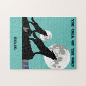 PUZZLE "L'APPEL DU LOUP" PERSONNALISÉ (Horizontal)