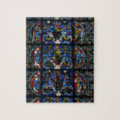 Puzzle L'arbre de Jesse, fenêtre en ogive dans le facad (Vertical)