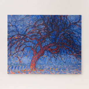 Puzzle L'arbre rouge par Piet Mondrian