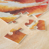 Puzzle L'arc-en-ciel d'aquarelle s'est levé (Côté)