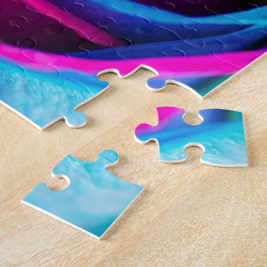 Puzzle L'arc-en-ciel s'est levé (Côté)