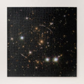 Puzzle L'Arc Sunburst Dans Un Gros Cluster Galaxy (Vertical)
