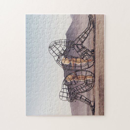 Puzzle L'architecture chez Burning Man (Vertical)