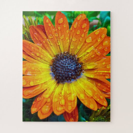 Puzzle Large Golden Flower Close Up (Vertical)
