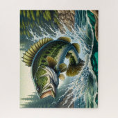 Puzzle Largemouth Bass (Vertical)