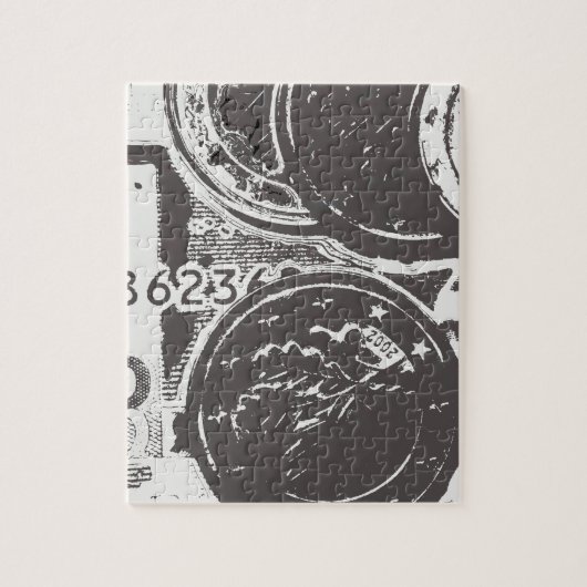 Puzzle L'argent fait tourner le monde (Vertical)