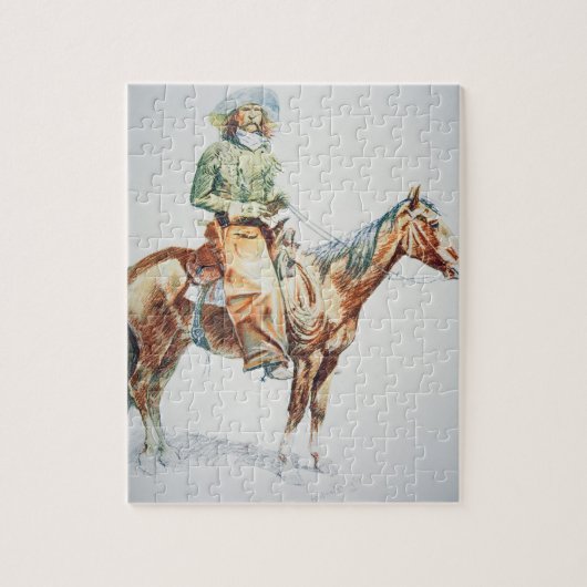 Puzzle L'Arizona Cowboy, 1901 (crayon sur le papier) (Vertical)