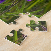 Puzzle Larkspur pourpre en soirée (Côté)