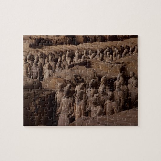 Puzzle L'armée des guerriers en terre cuite de l'empereur (Horizontal)