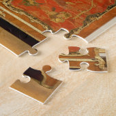 Puzzle L'Armoire avec la laque rouge du Chinoiserie (Côté)
