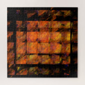 Puzzle L'art Abstrait au mur (Horizontal)