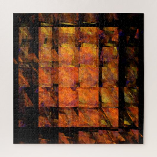 Puzzle L'art Abstrait au mur (Vertical)