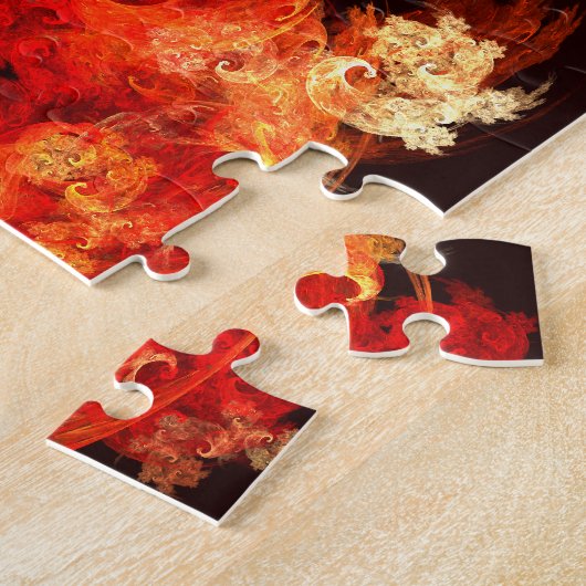 Puzzle L'art Abstrait des feux d'artifice (Côté)