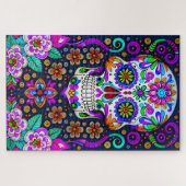 Puzzle L'art crâne à sucre - La vie dans la mort (Horizontal)