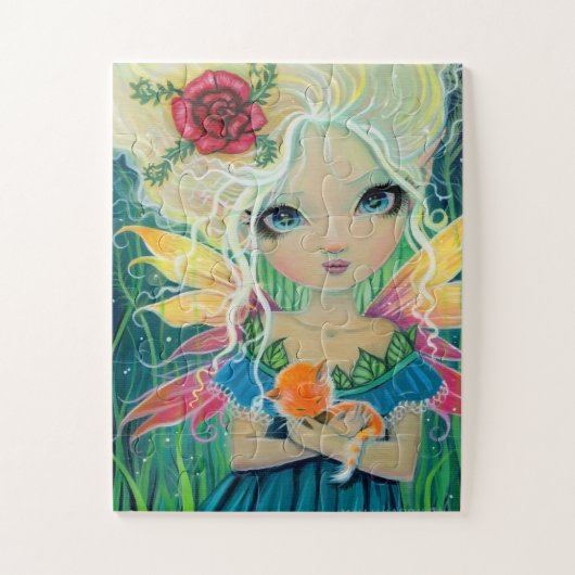 Puzzle L'art de fée de Cinnamon par Molly Harrison (Vertical)
