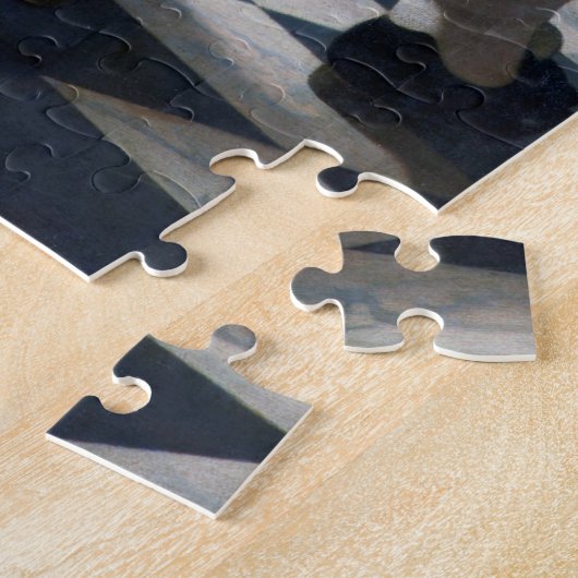 Puzzle L'art de la peinture, Johannes Vermeer (Côté)