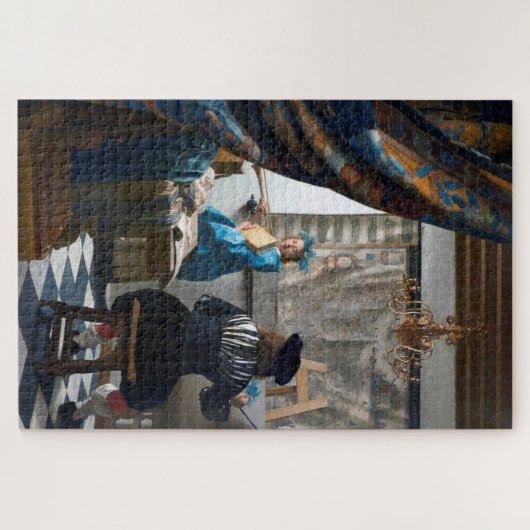Puzzle L'art de la peinture, Johannes Vermeer (Horizontal)
