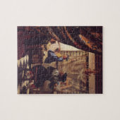 Puzzle L'art de la peinture par Johannes Vermeer (Horizontal)