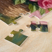 Puzzle L'art de la Saint-Valentin pour Labrador Retriever (Côté)