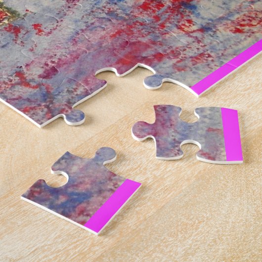 Puzzle l'art de la truite arc-en-ciel (Côté)