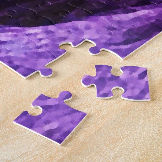 Puzzle L'art des animaux sauvages du Chimpanzé souriant (Côté)