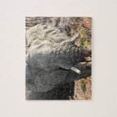 Puzzle L'art des animaux sauvages éléphants (Vertical)