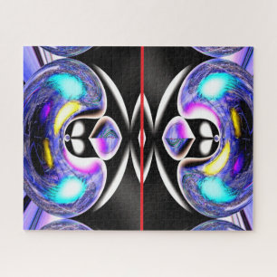 Puzzle L'art des chats aliens amusants