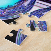 Puzzle L'art des chats aliens amusants (Côté)