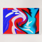 Puzzle L'art des vagues de chaleur (Horizontal)
