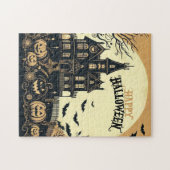 Puzzle L'art d'Halloween vintage (Horizontal)