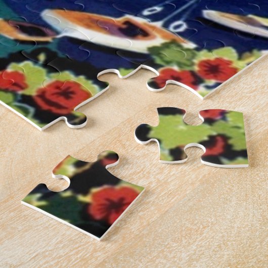 Puzzle L'art d'illustrations de voyage d'Athènes en Grèce (Côté)