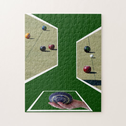 Puzzle L'Art Dimensionnel Des Pelouses, (Vertical)