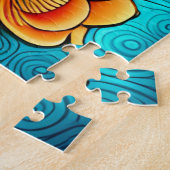 Puzzle L'art du crâne à sucre vibrant (Côté)