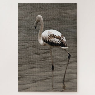 Puzzle L'art du Flamant rose pour mineurs
