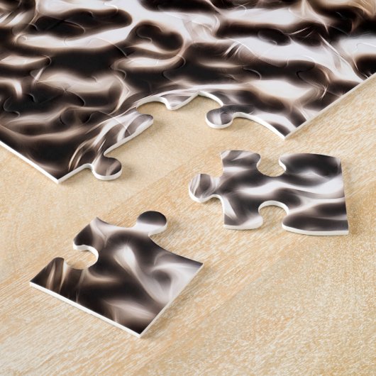 Puzzle L'art du poulet lumineux (Côté)