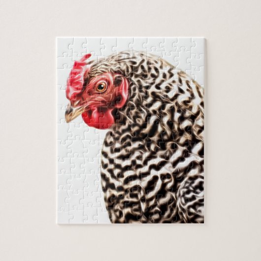 Puzzle L'art du poulet lumineux (Vertical)