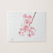 Puzzle l'art en fleurs de cerisier (Horizontal)