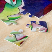 Puzzle L'art floral des Orchidées de Singapour (Côté)