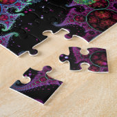 Puzzle L'art fractal du jardin des poulpes (Côté)